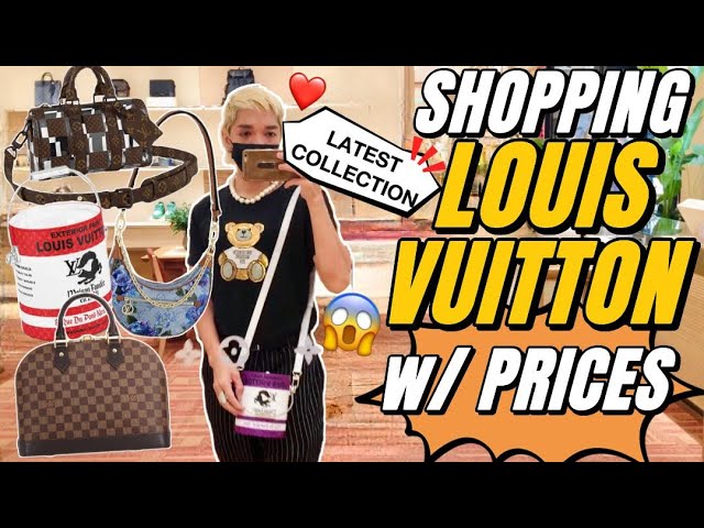 INSIDE LOUIS VUITTONS GREENBELT Makati & SOLAIRE PH / LV SHOPPING VLOG #01  