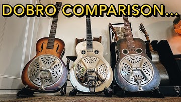 Dobro Comparison - Resonator Guitar Shootout - Spider Bridge