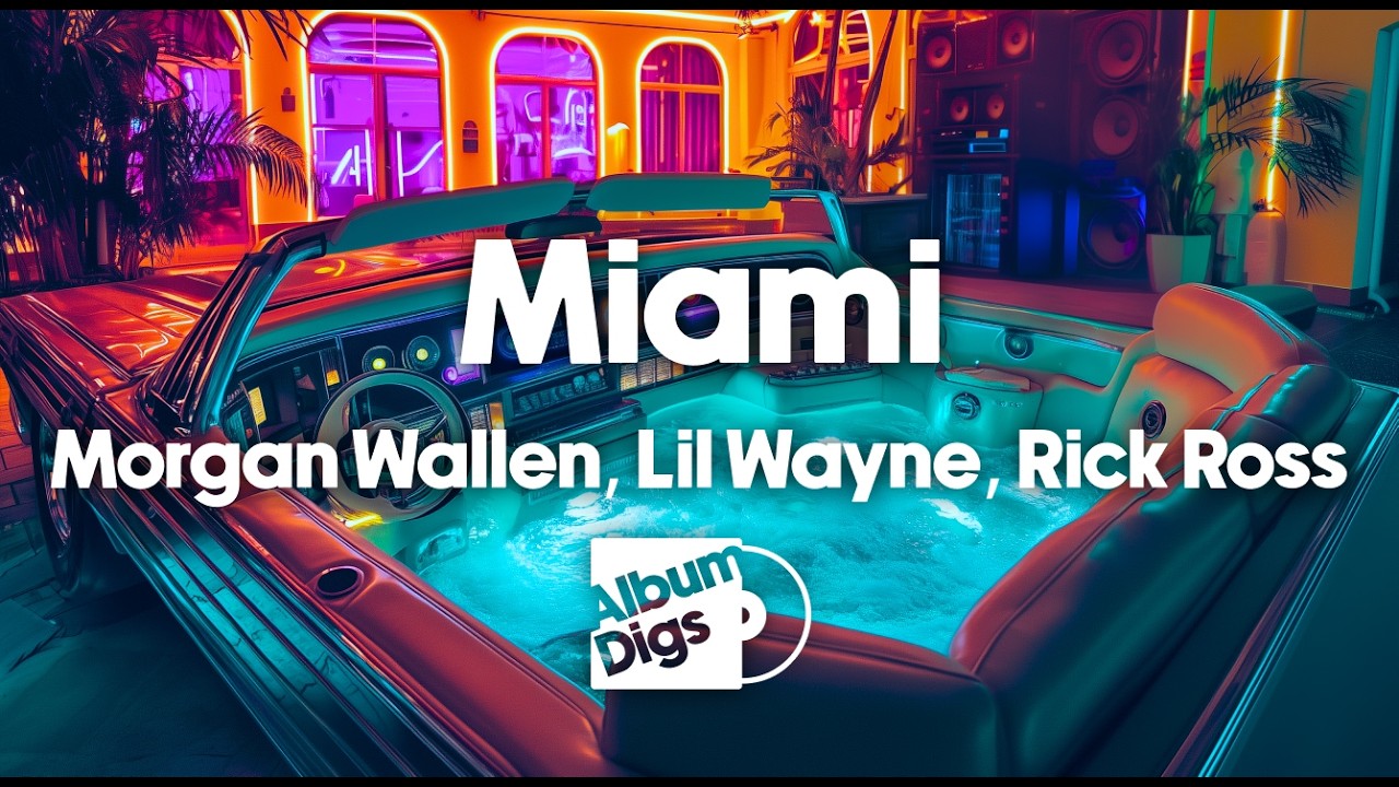 洋楽 Lil Rel In Gats We Trust Morgan Wallen, Lil Wayne, Rick Ross - Miami (Visualizer) - YouTube