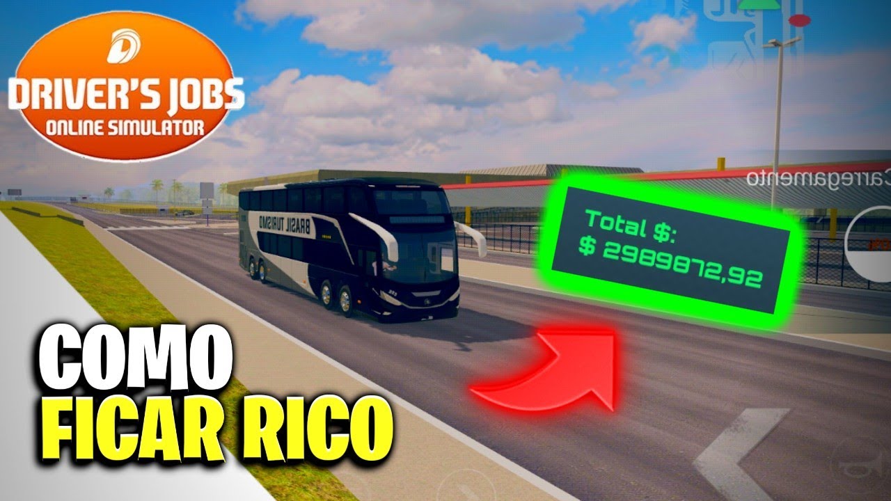COMO CONSEGUIR DINHEIRO RÃ�PIDO NO DRIVERS JOBS ONLINE SIMULATOR