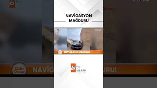 Araç Peribacalarının Arasına Girdi