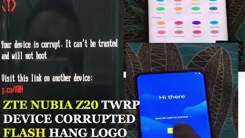 ZTE NUBIA Z20 TWRP INSTALL UNBRICK DEVICE CORRUPTED SOLUTION