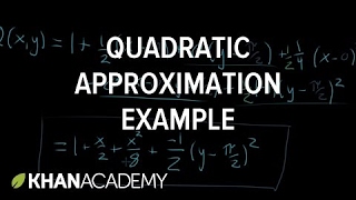 Quadratic approximation example