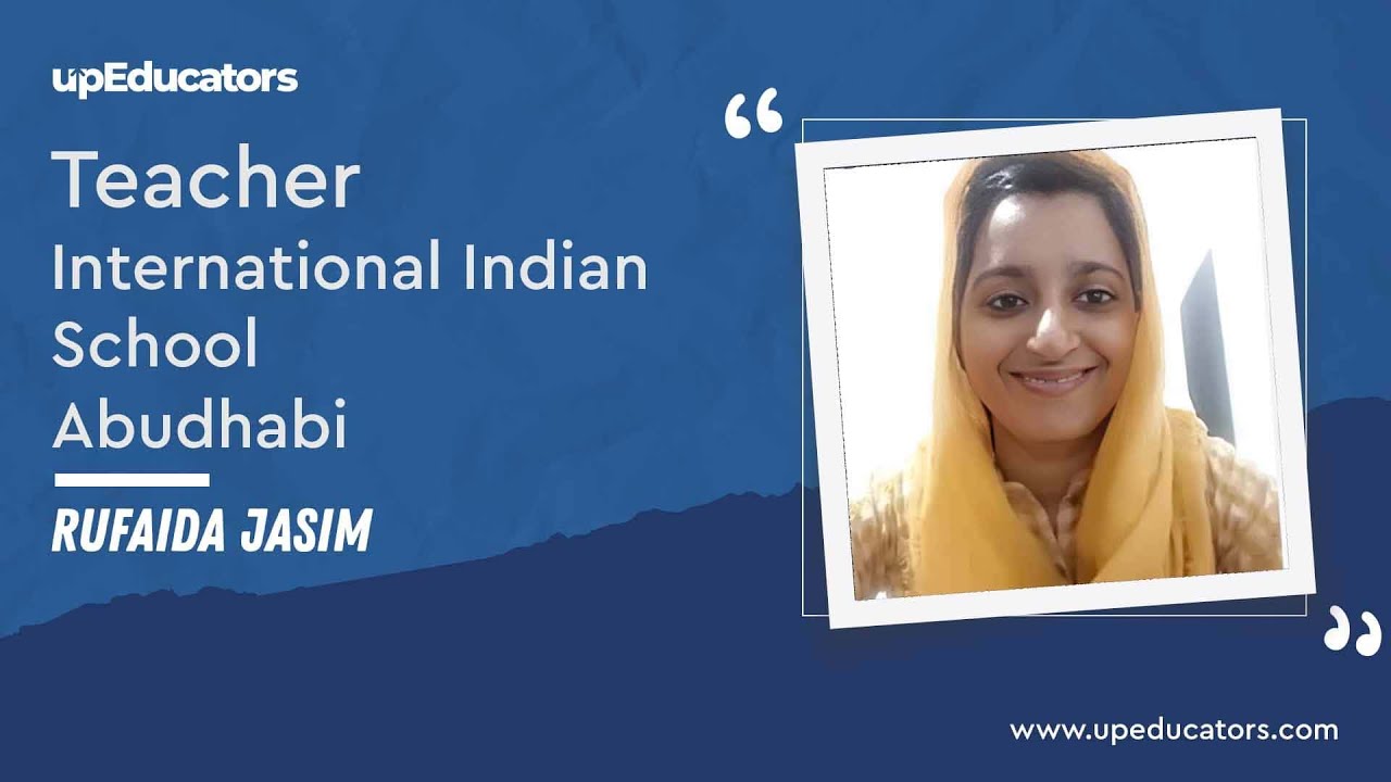 Review by Rufaida Jasim(Teacher, International Indian School, Abudhabi ...