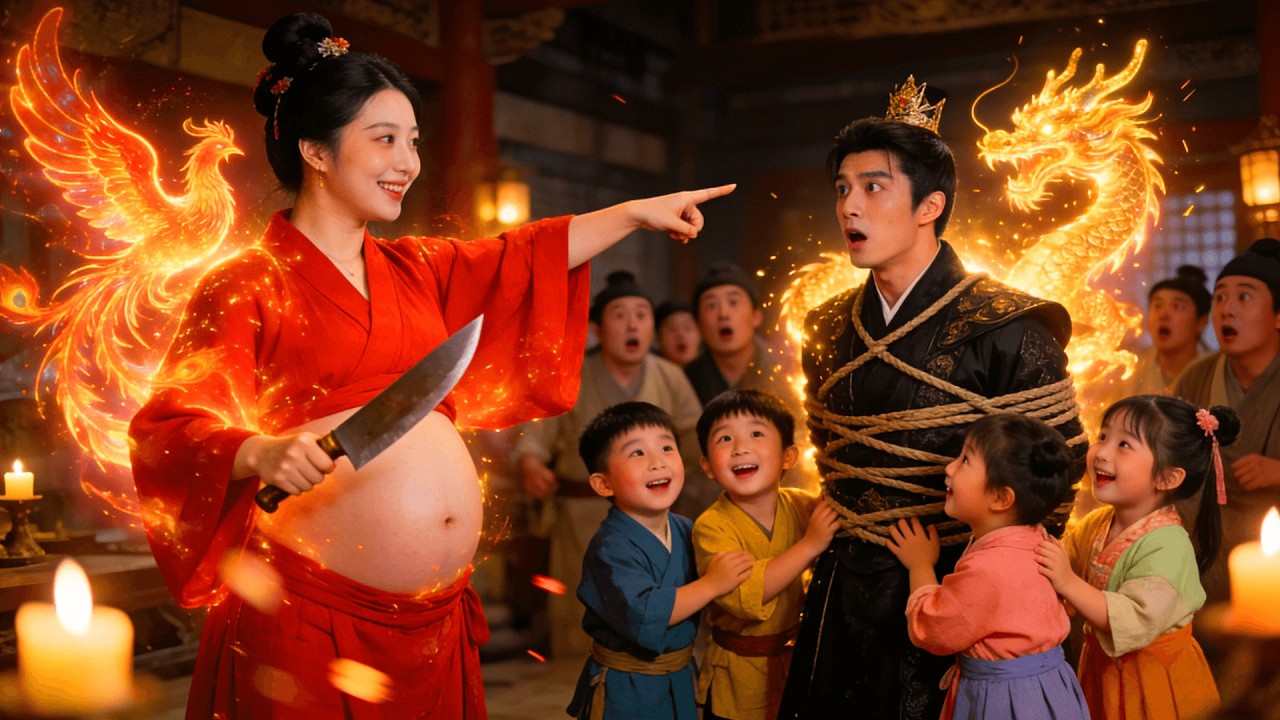 现代女主穿越成胖妻，萌娃助攻追回王爷爹！