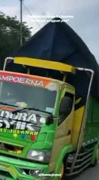 Story'wA 30 detik truck Madura asyik hijau menggila vul OLENG#shorts #viralvideo #fyp