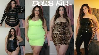 Dolls Kill PLUS SIZE Haul | Posi Claudia