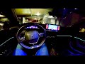 New PEUGEOT 208 (2020) - NIGHT POV test drive (crazy ambient lights & 3D cockpit) GT Line