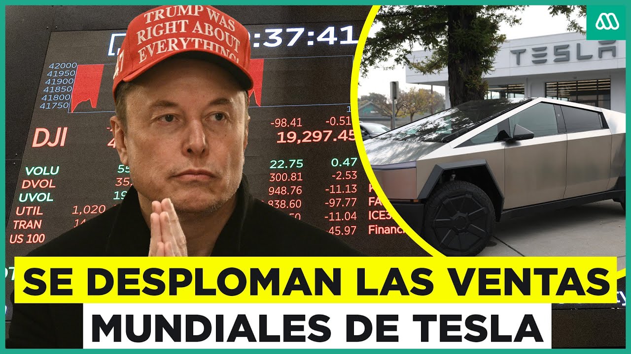 Caen ventas mundiales de Tesla por rol de Musk en gobierno de Trump ...