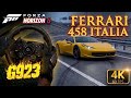 Ferrari 458 Italia - Forza Horizon 6 | Steering Wheel Gameplay - G923