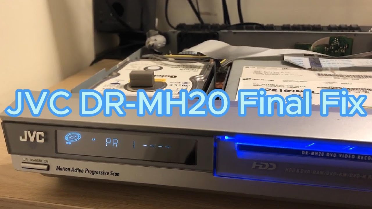 How to fix JVC DR-MH20 HDD DVD Recorder - Final Fix - YouTube