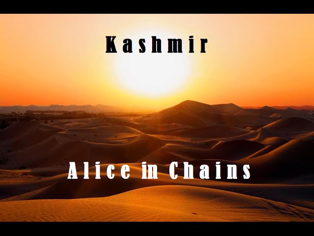 Alice in Chains and The North West Symphony Orchestra - Kashmir  (Videoclip)