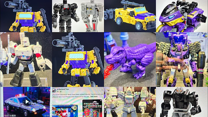 New transformers age of the primes swindle figure images Blokees beast wars megatron revealed & tarn