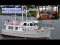 This is hull 1 585k steel trawler yacht with a 5000 nm range and it is for sale