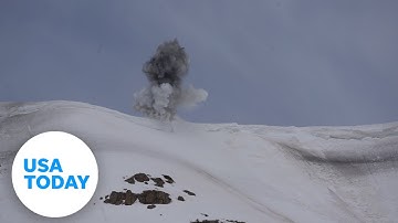 Colorado DOT trigger series of avalanches in safety measure | USA TODAY