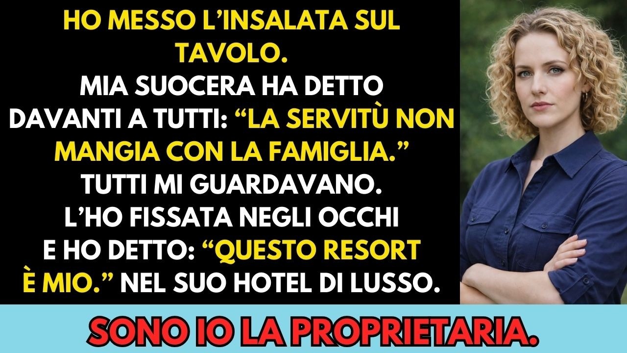 Mi Trattavano Come Una Cameriera — Ora Sono Io La Proprietaria Del Loro Resort.