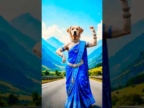Trending Cute Dog Dancing In Saree Motor Dancing Dog Moves To The Beat Dog Dogdance Doglover
