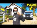 I shouldn't have ROBBED this Police Officer's HOUSE!! (GTA 5 Mods)