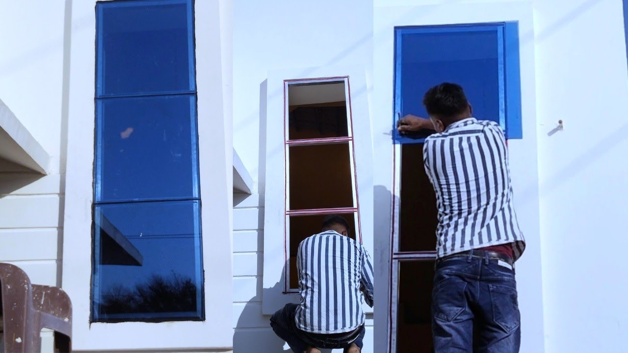 aluminum Glass glazing fix fitting