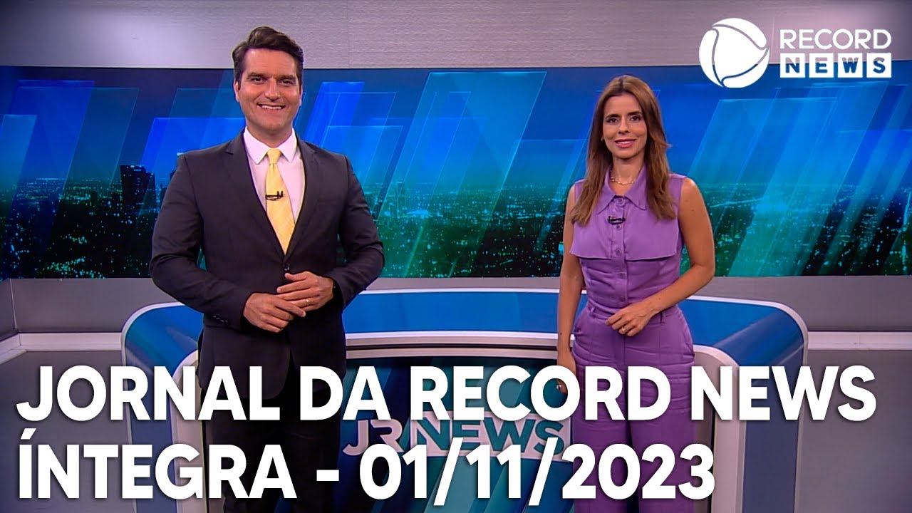 Jornal da Record News – 01/11/2023