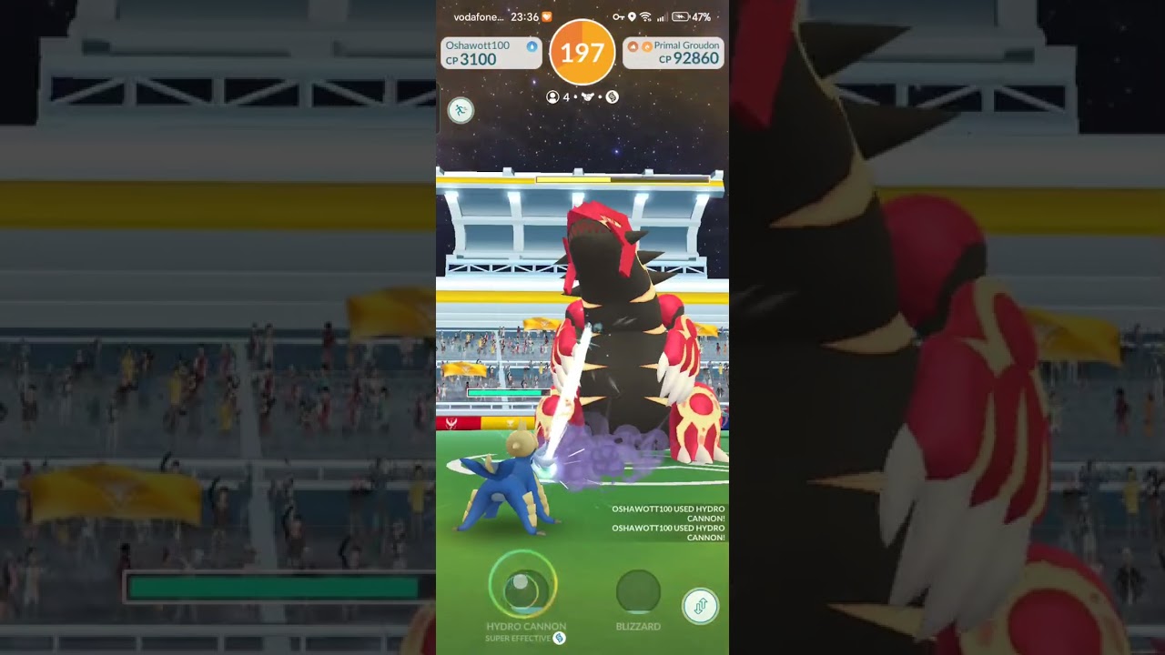 Shiny hunting Primal Groudon 