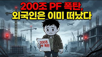 200조 PF 뇌관, 외국인 매도 시작!