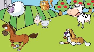 Farm Animal Guessing Game | Learn Farm Animal Sounds for Children | Kids Learning Videos
