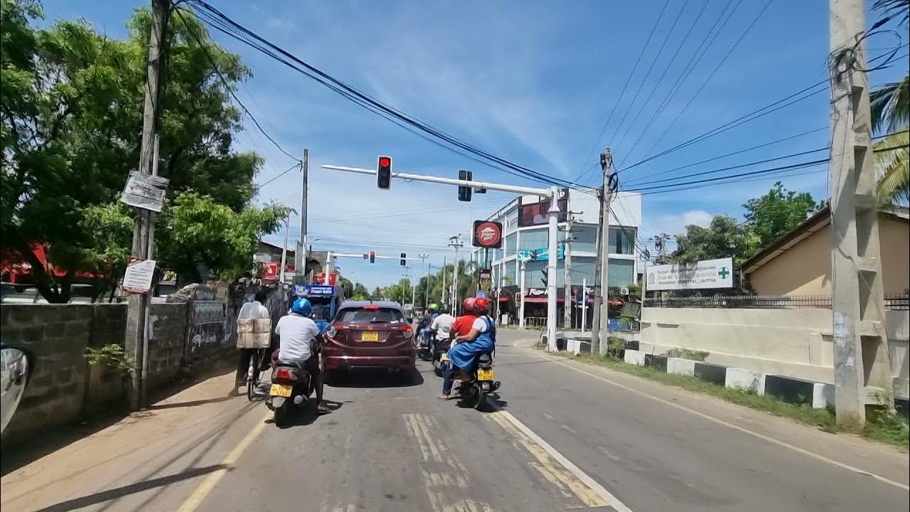 Ariya Kulam Junction to Jaffna Bus Stand 🇱🇰 YouTube