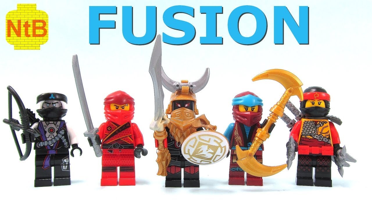 LEGO NINJAGO CUSTOM FUSION MINIFIGURES #12 - YouTube