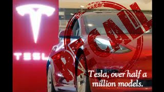 TESLA || RECALLS CLOSE TO 1 MILLION VEHICLES; OVER SAFETY ISSUES.