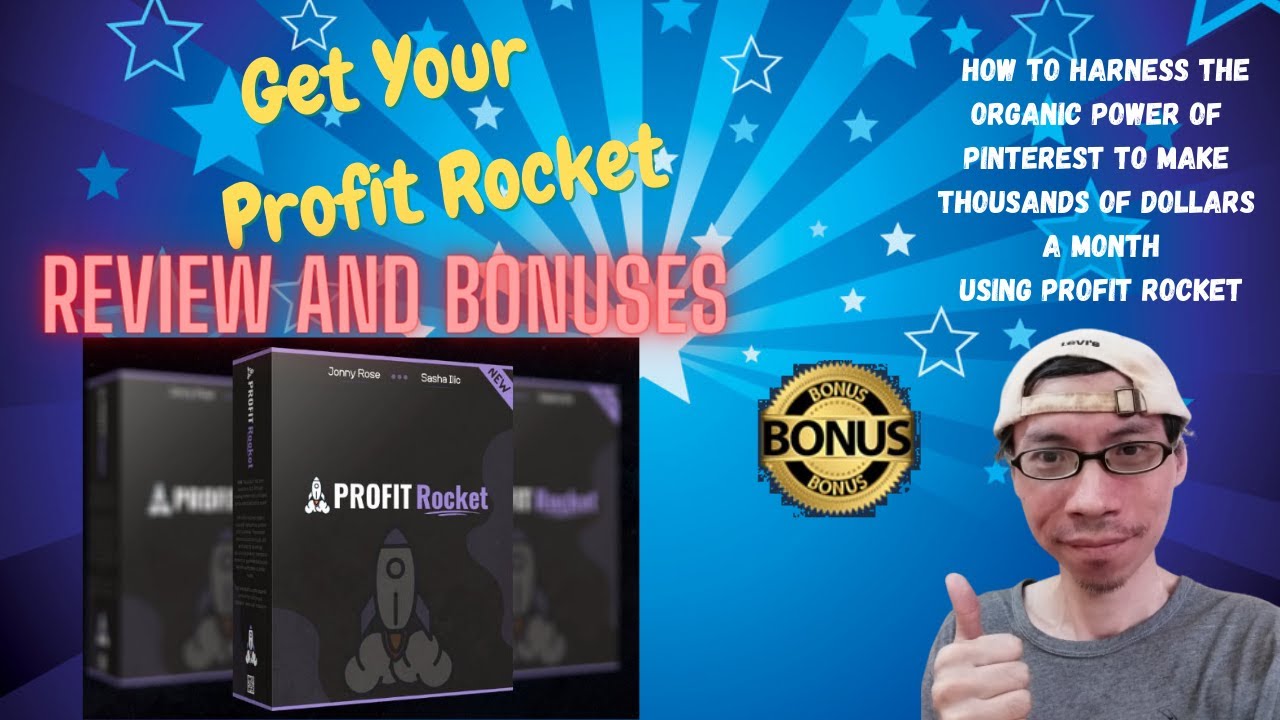 🔥 Profit Rocket Review🔥 And Bonuses🎁 How to Drive FREE Traffic from Pinterest And Make Commissions