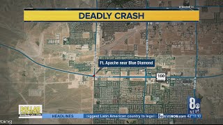 Driver arrested for impairment following deadly crash on Fort Apache near Blue Diamond