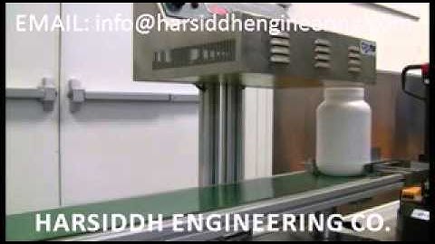 Online Induction Cap Sealing Machine, Induction Sealing Machine, Induction sealer