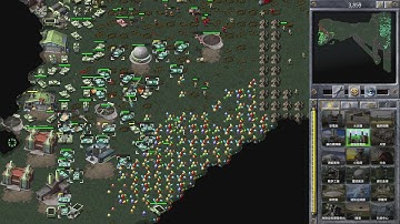 Red Alert Remastered-Mujalli Mod-Ukraine VS 7 Hard AI "Dual V3-Rashowdown Remade by Teggy"