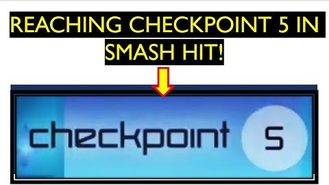 Reaching CHECKPOINT 5 in Smash Hit! | SERIES FINALE