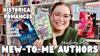 Trying New-To-Me Historical Romance Authors! Did I Find a New Favorite? 👀 | Reading Vlog