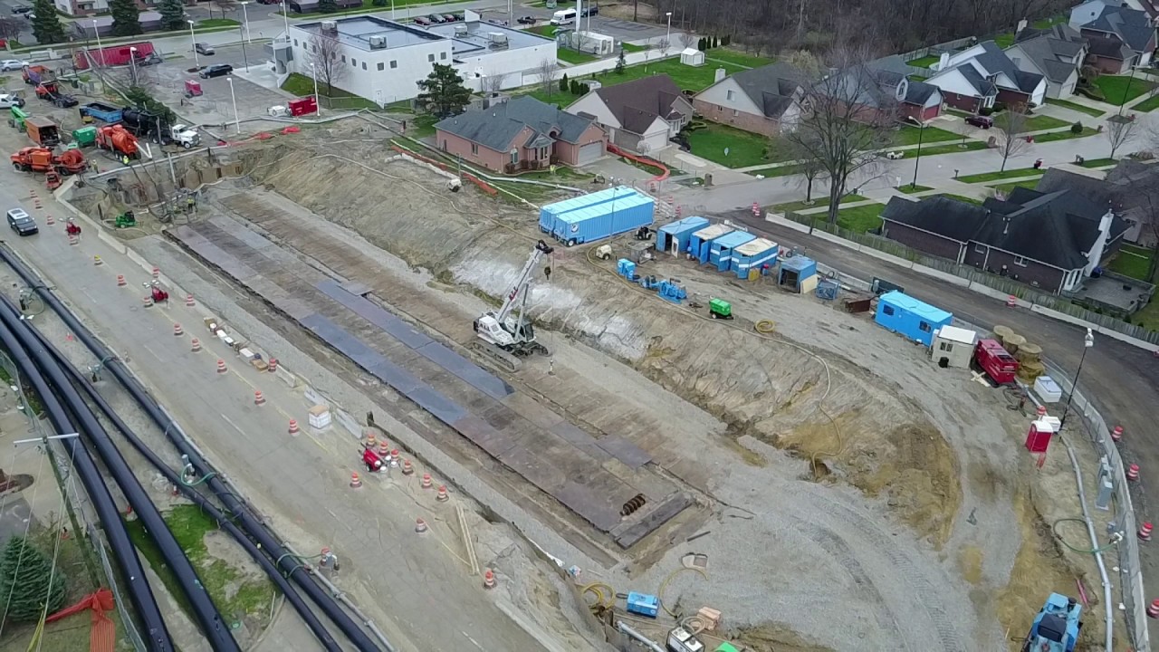 Fraser Michigan Sink Hole 6 YouTube