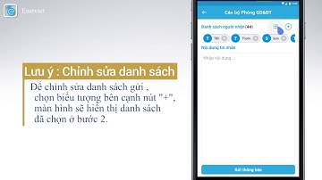 Hướng dẫn cán bộ phòng sở gửi tin điều hành trên eNetViet