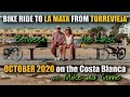 Bike Ride to La Mata from Torrevieja, Oct 2020 - still quiet in the resort due to COVID 19