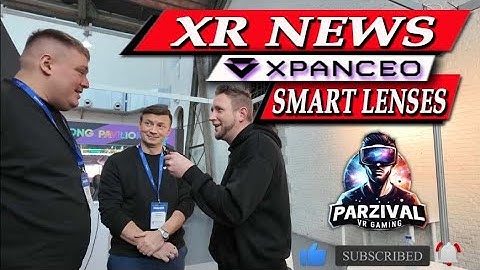 LIKE IRON MAN - Xpanceo Smart lenses for your eye´s @UnitedXR Brussels 2025