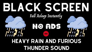 Rain and Gentle Thunder | Soothing Nature Sounds for Better Sleep