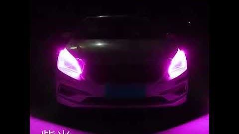 Flexible Dual Color Car LED DRL Strip light Sequential Flowing Runs Turn Signal Switchback Headlight