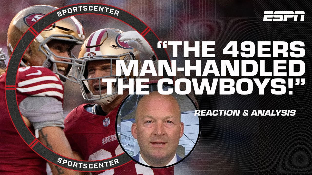 ⁣Reacting to the 49ers' DOMINATING the Cowboys 😱 'The LBs were key!' - Tim Hasselbeck 