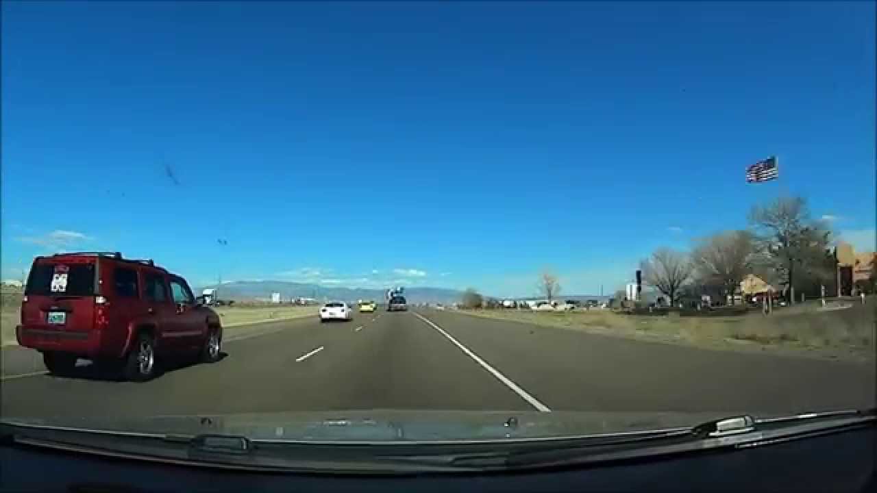 Interstate 40Grants to Albuquerque, NM timelapse drive YouTube