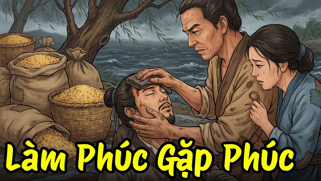 LÀM PHÚC GẶP PHÚC - Bán Một Tạ Thóc Cứu Người Xa Lạ: 10 Năm Sau Cả Nhà Thoát Chết Nhờ Nhân Quả