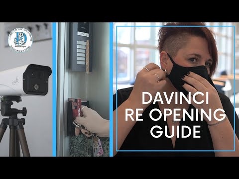 Davinci School Tour & Re Opening guide for Phase 2