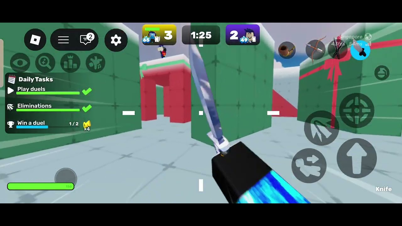 Playing rivals with my classmate - YouTube