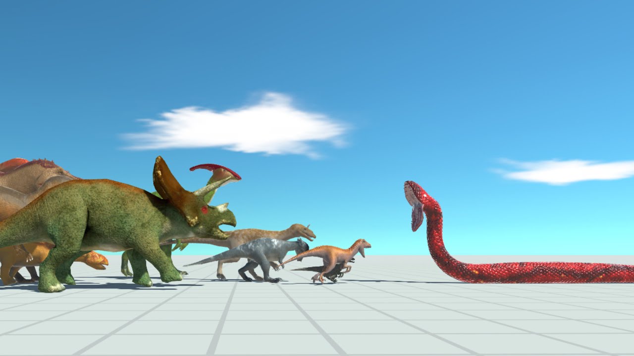 DINOSAURS GANG vs EVERY UNIT - Animal Revolt Battle Simulator