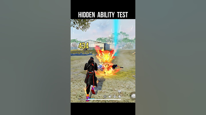 Hidden Ability Test 🔥 Evo Woodpecker | New Evo Gun in Free Fire #srikantaff