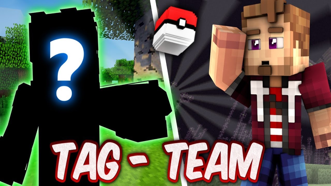 no swearing sign MY TAG TEAM-MATE IS... Pixelmon Lets Go! #54 (Minecraft Pokemon Mod)